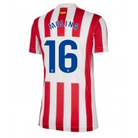 Stroje piłkarskie Atletico Madrid Nahuel Molina #16 Koszulka Podstawowej dla damskie 2025-26 Krótki Rękaw
